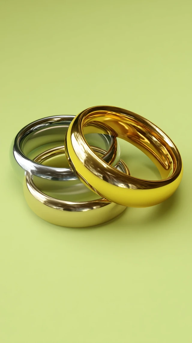 Polished Rings in Three Finishes Jewelry Design