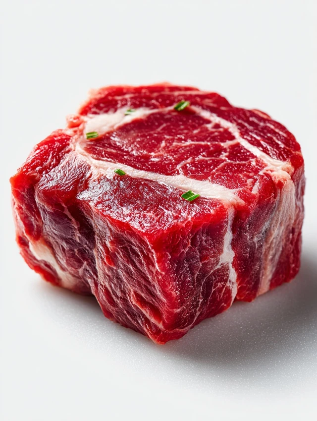 Fresh Beef Cut with Rosemary and Salt