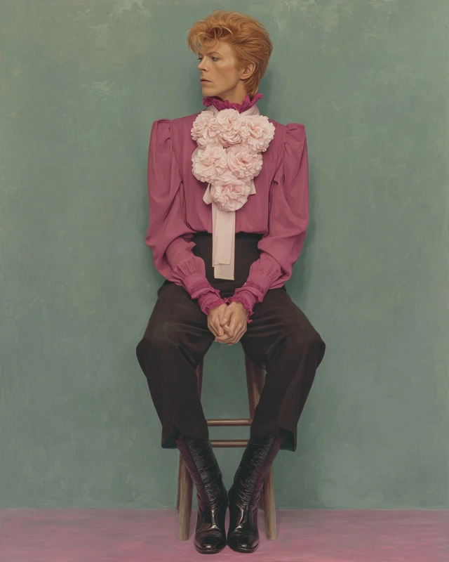 David Bowie by Amy Sherald Art Portrait