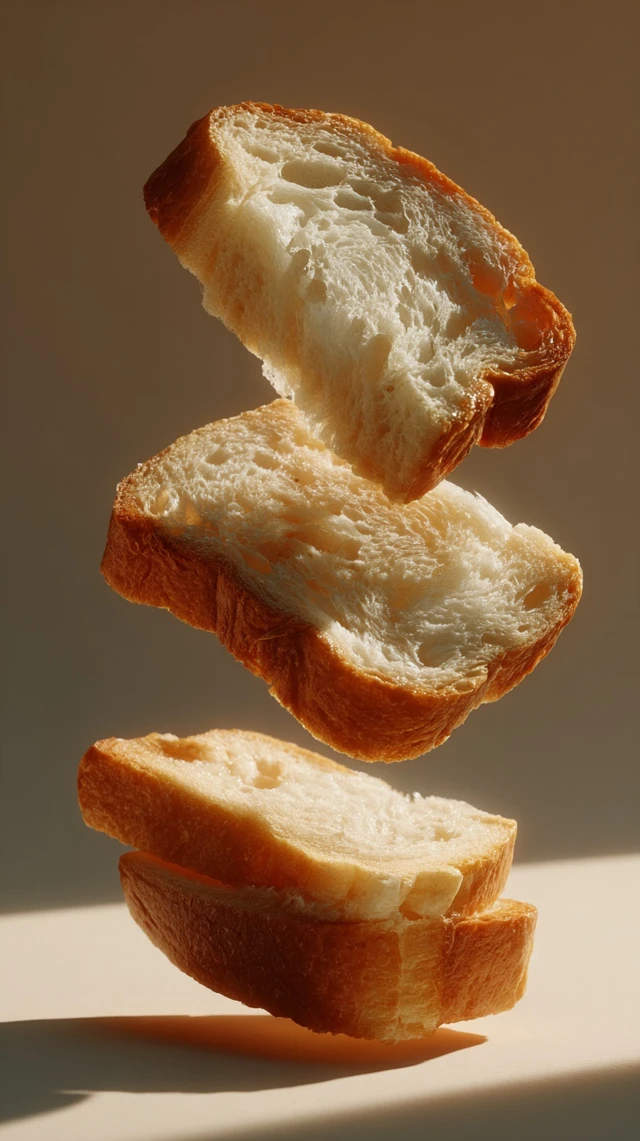 Surreal Sourdough Bread Food Photography