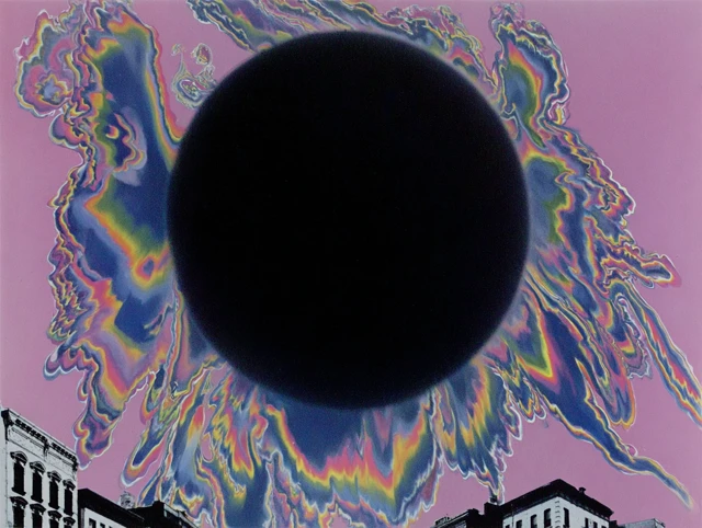 1920s NYC Solar Eclipse Art Deco