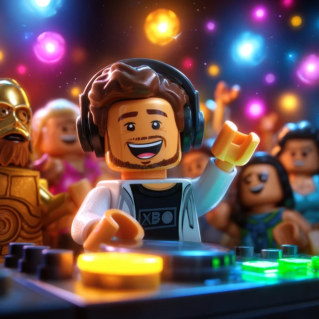 Lego Post Malone DJ Party