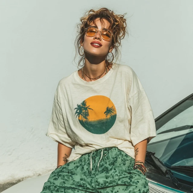 Summer Vibes Young Woman Beach Photography