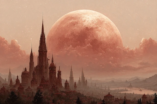 Alien Cityscape A Vision of Another World
