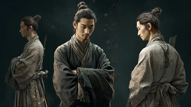 Ancient Chinese Scholar Character Design