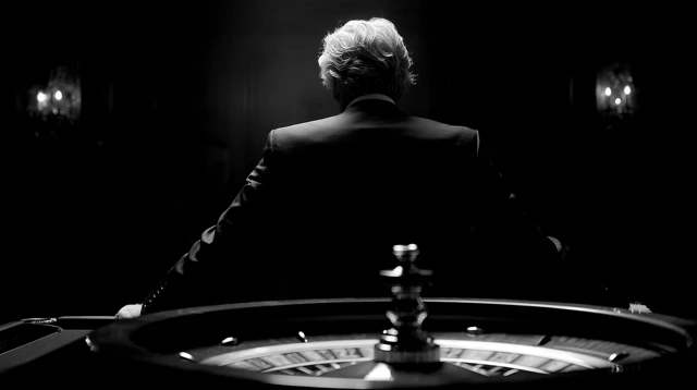 Film Noir Gambling Club Interior
