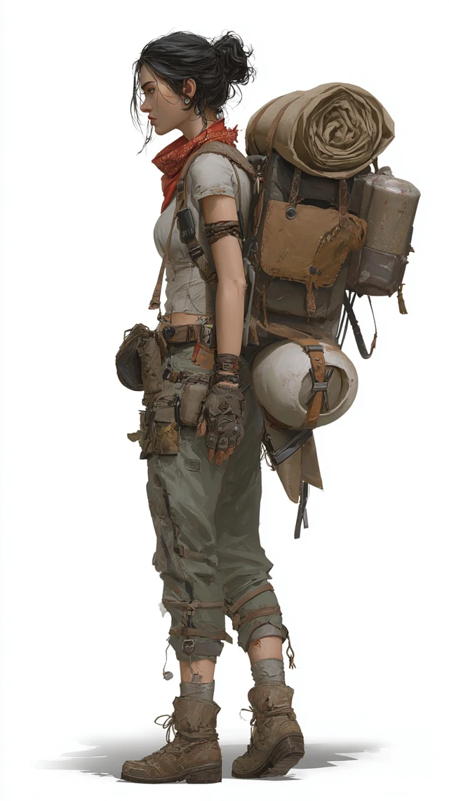Post Apocalyptic Survivor Angelina Jolie Style