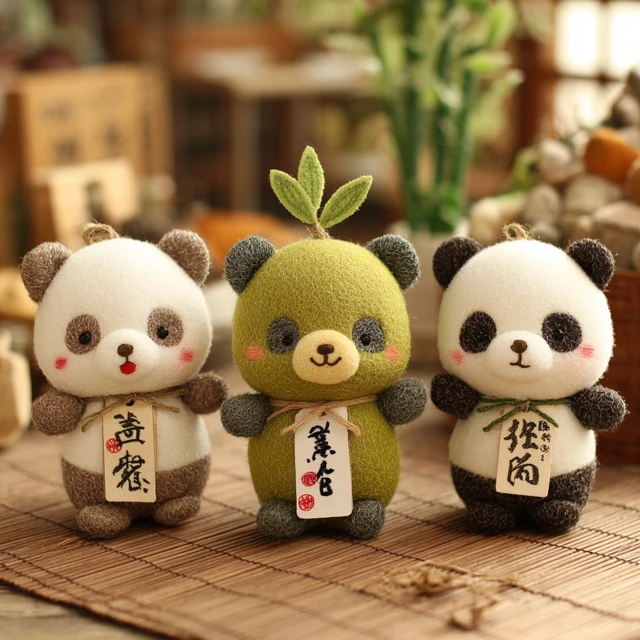 Cute Panda Plush Toys Chinese Style