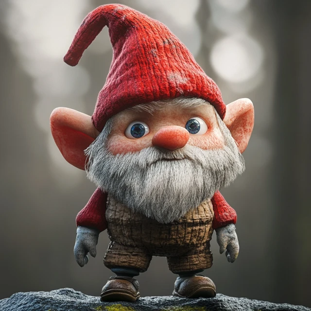 3D Gnomie for Video Game Character