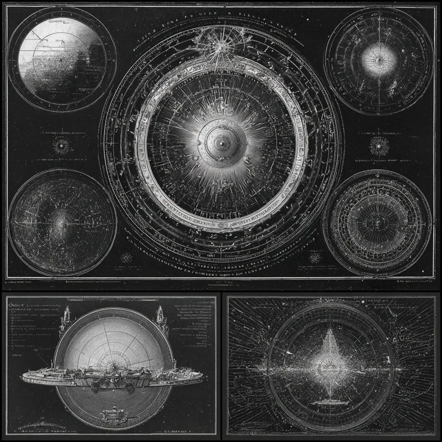 Cosmography An Ancient Celestial Diagram