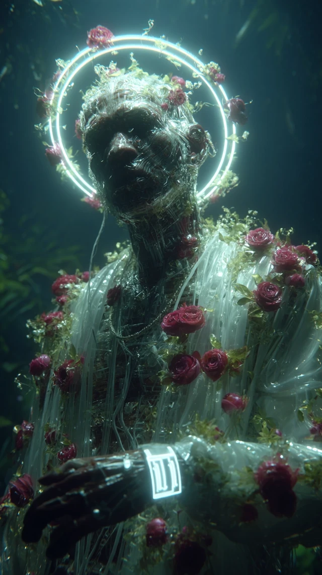 Eternal Server Avatar in Cyberpunk Garden