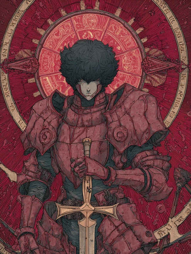 Holy Gothic Retrofuturism Berserk Anime Art