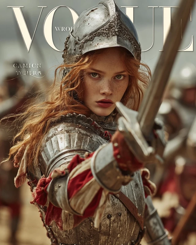Vogue Cover Landsknecht Warrior