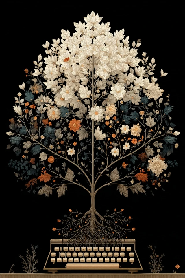 Tree of Communication Digital Art Design