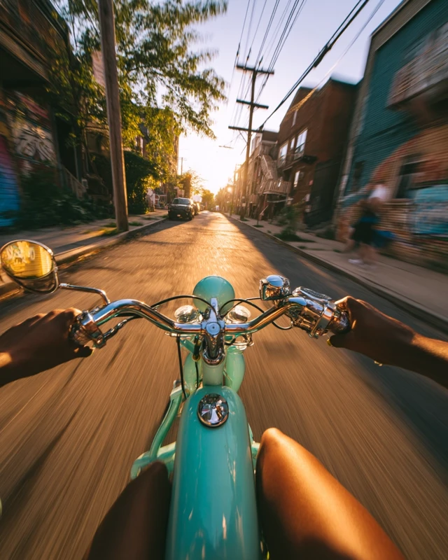 Philadelphia Tricycle Ride First Person POV Travel Photography