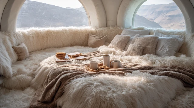 Star Trek Bedroom on Alien Planet