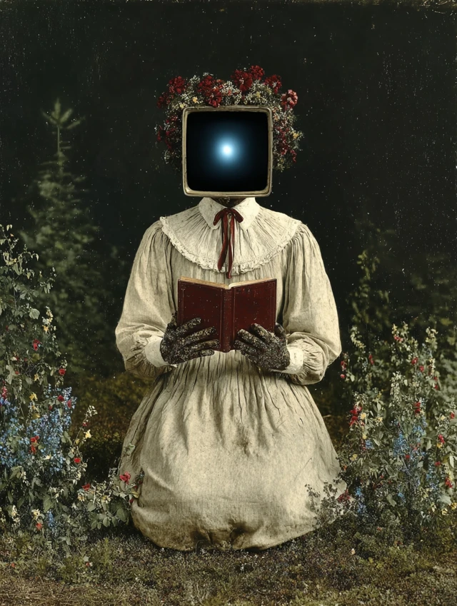 Cult Horror Portrait Modern Aesthetic Art