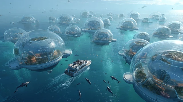 Future Ocean City: Sci-Fi Marine Ecosystem