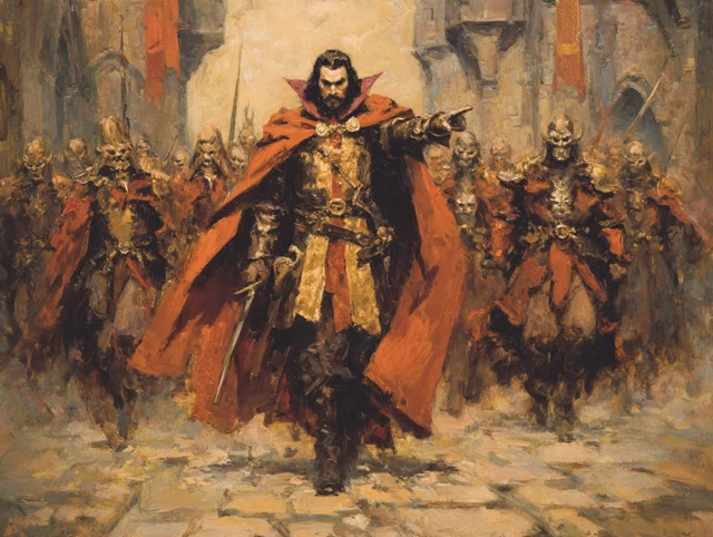 Vampire Lord Fantasy Art Frazetta Style