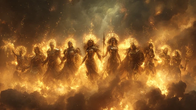 Celestial War of the Zodiac Gods Divine Showdown