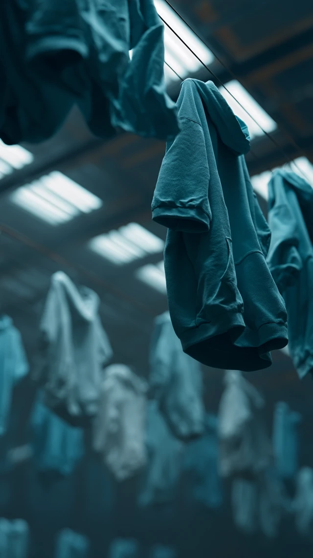 Factory Chaos Flying Hoodies Cinematic Shot