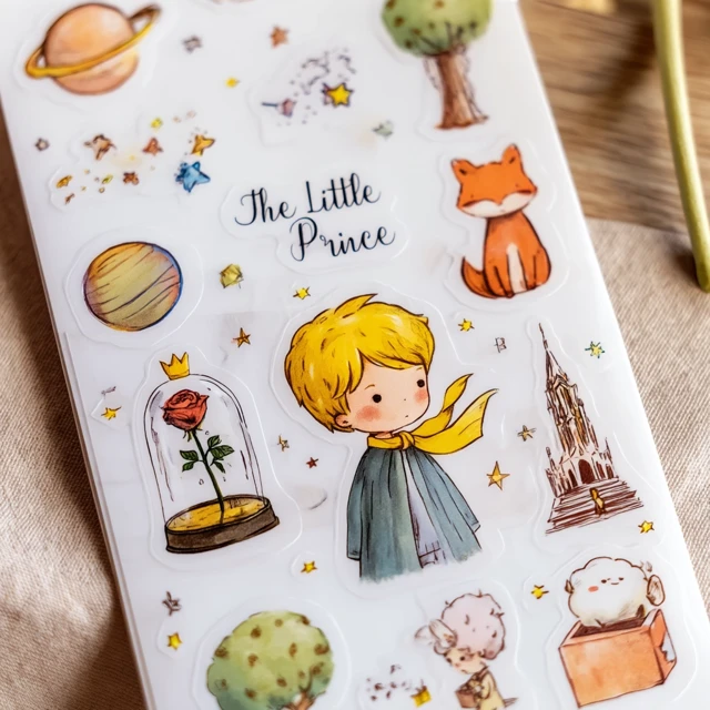 The Little Prince Stickers - Watercolor Illustrations