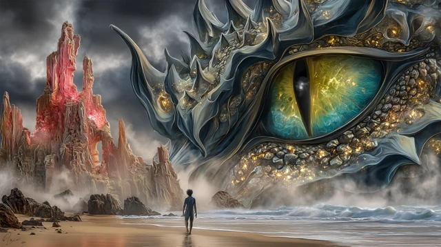 Perseus vs Hydra Mythical Coastline Battle