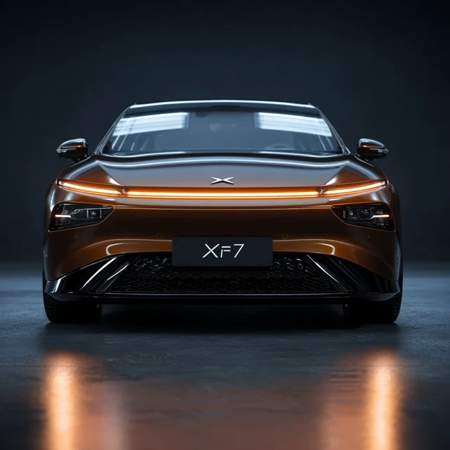 Xpeng G7 Front Bumper Redesign: High-End Car Design