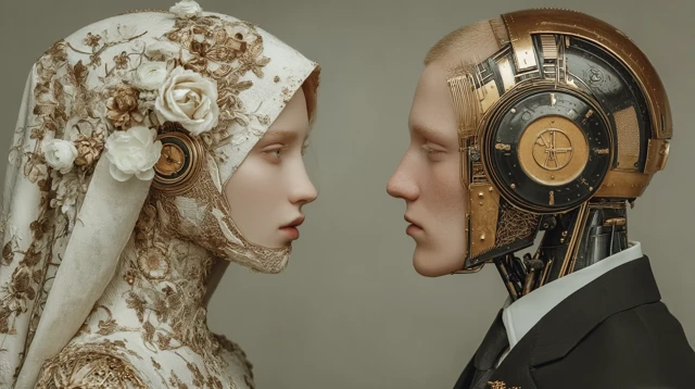 AI Wedding: Futuristic Romance