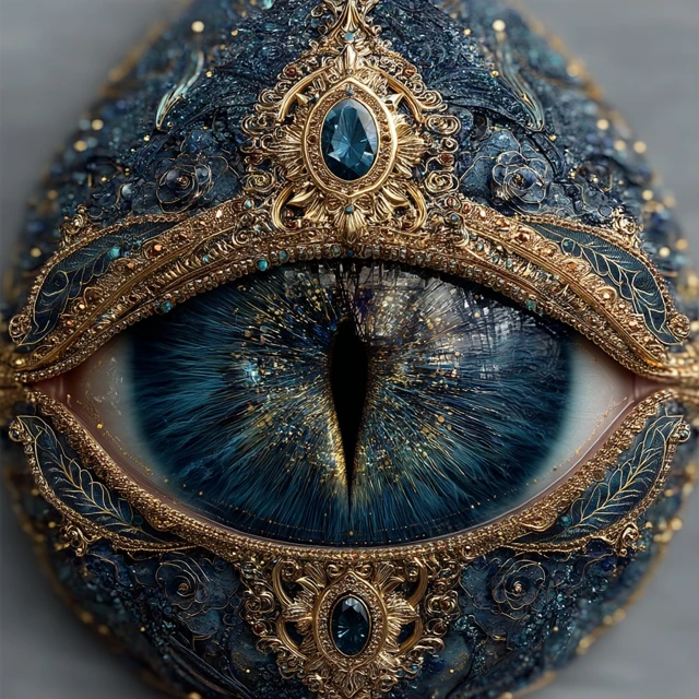 Mythical Gem Third Eye Artwork