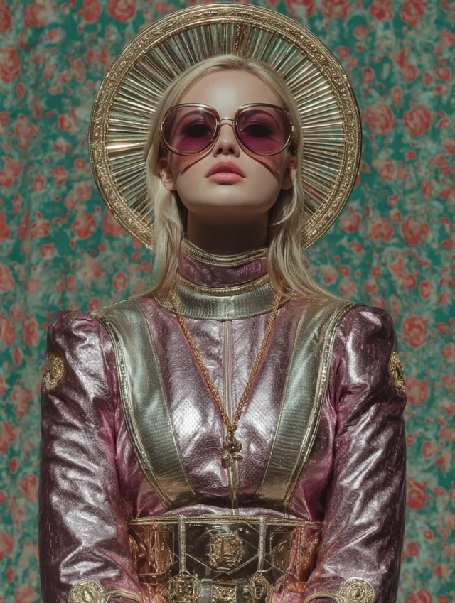 Celestial Fashion Radiating Galactic Grace