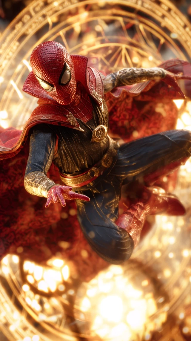 SpiderMan Doctor Strange Fusion Ultra Realistic