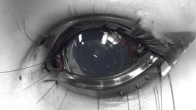Cybernetic Eye Noir Aesthetics
