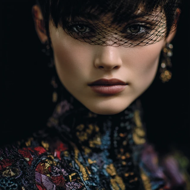 Dior Texture Photography Face Portrait Fashion