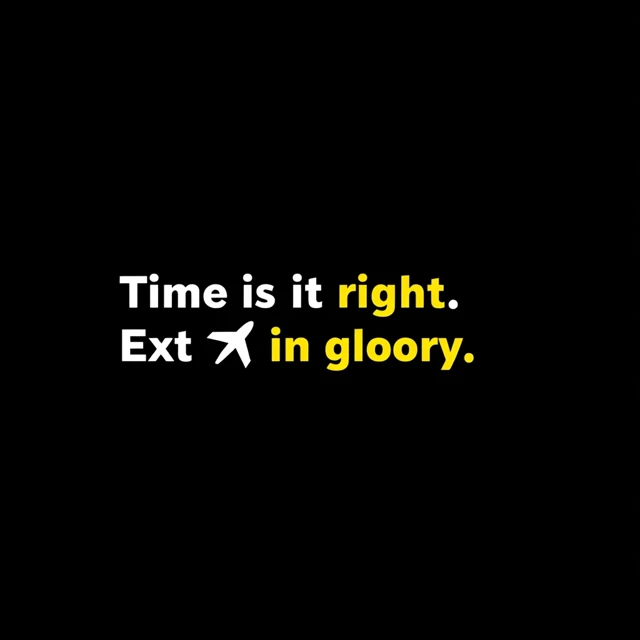 Time It Right Exit In Glory Airsoft Logo