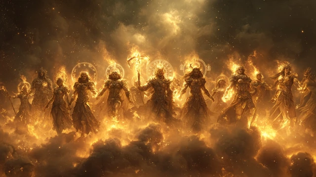 Celestial War of the Zodiac Gods Divine Showdown
