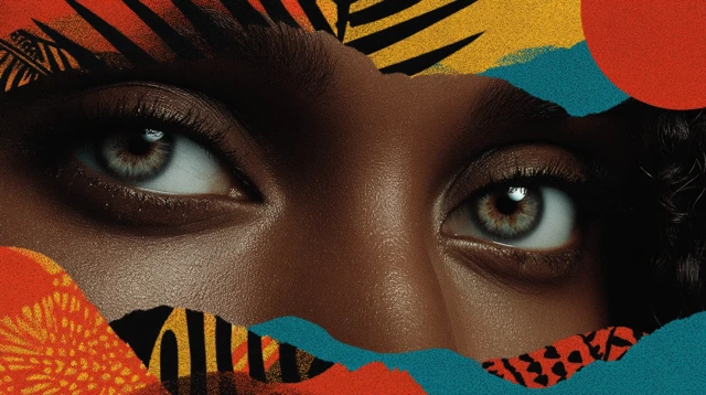 Abstract Eyes Afro Brazilian Summer Gazes