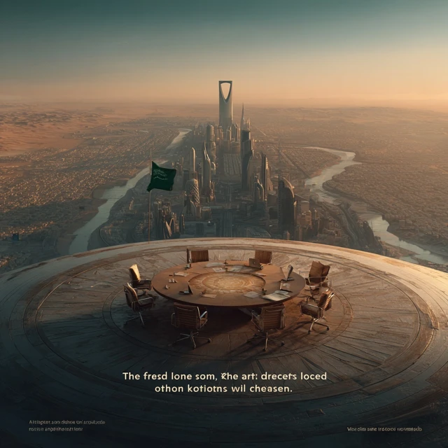 Riyadh Skyline Meeting of Global Leaders