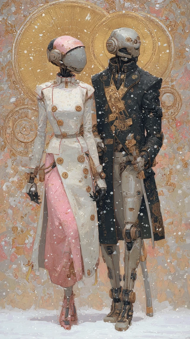 Cyborgs in Snow: Sci-Fi Art by Denis Sarazhin