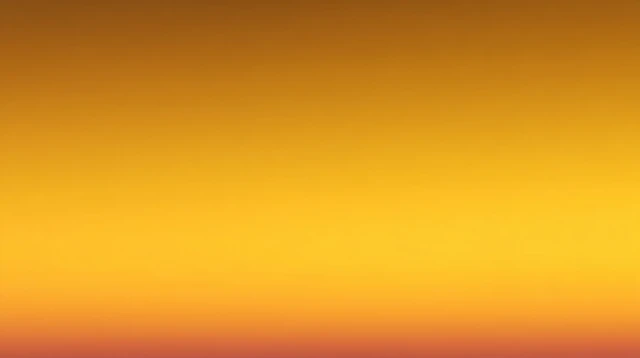 Yellow Orange Sky Gradient Illustration