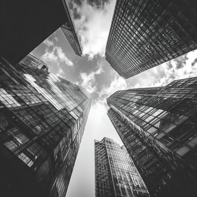 Urban Architecture Skyscrapers Looking Up Photography