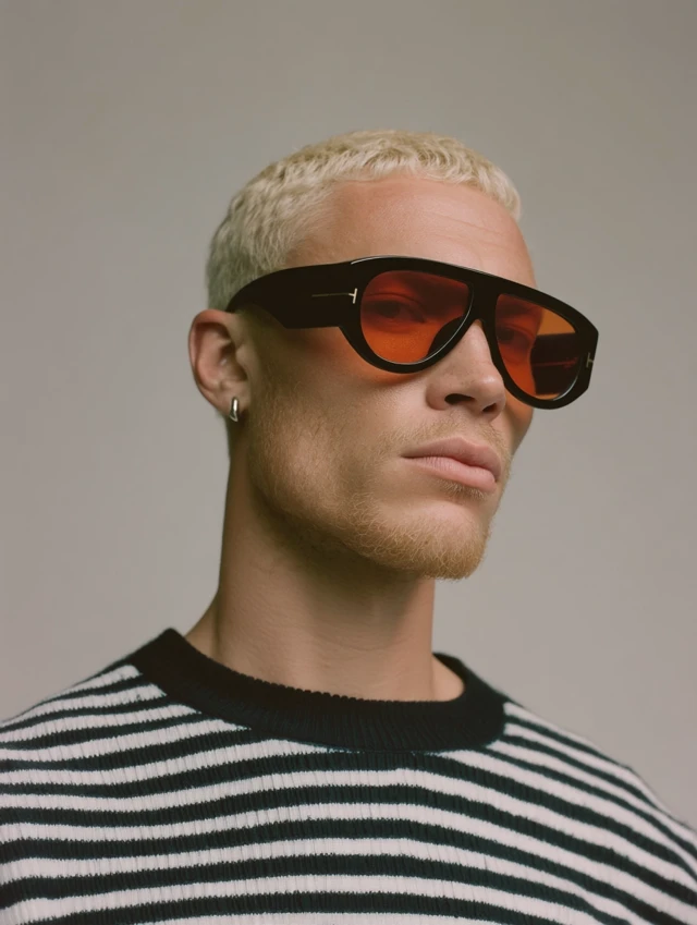 Fashion Editorial: Man in Sunglasses