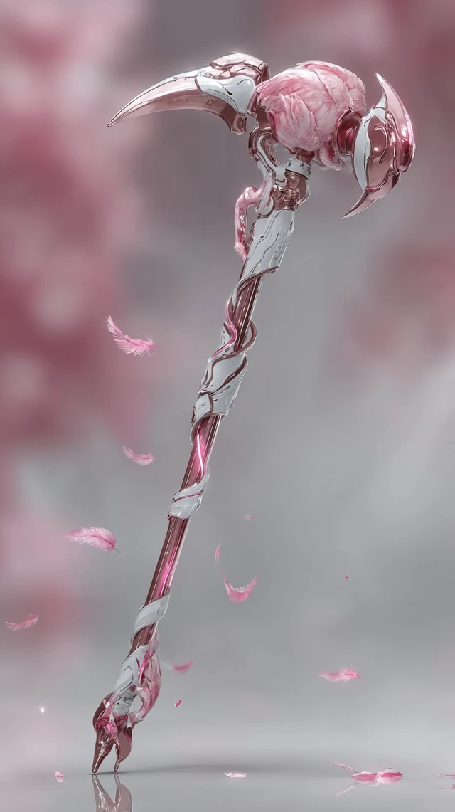 Futuristic Sentai Battle Hammer Flamingo Design