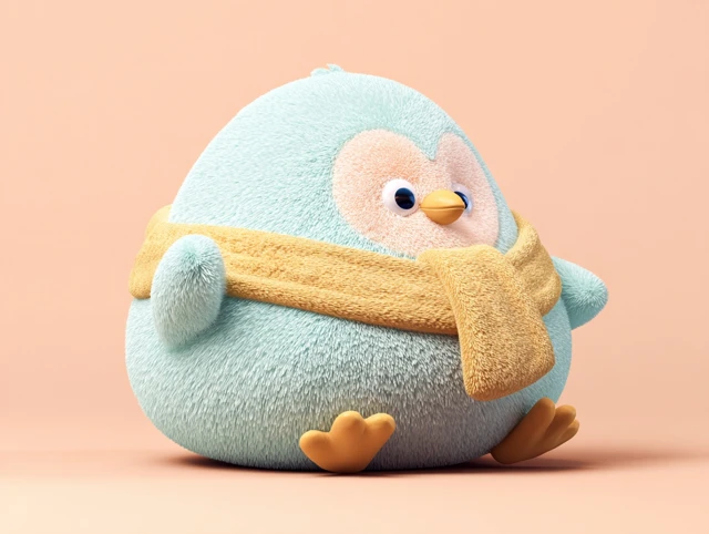 Cute Baby Penguin Plush Toy For Kids