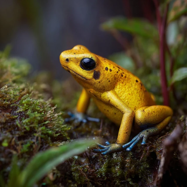 Golden Poison Dart Frog A Stunning Amphibian