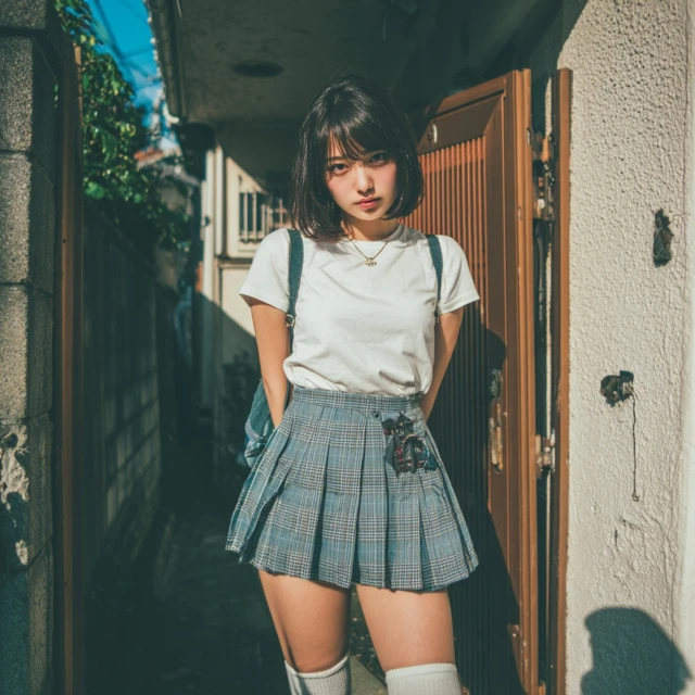 Japanese High School Girl Summer Uniform