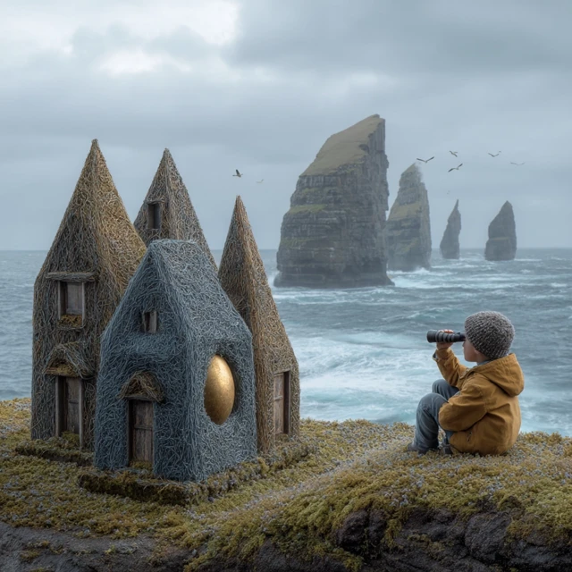 Faroe Islands Birdhouse Photography