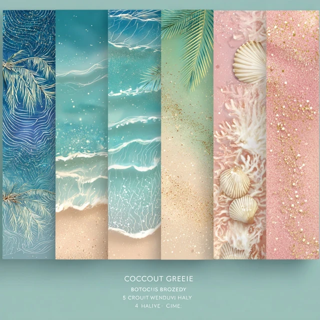 Coconut Grove Beach Holiday Graphic Designs