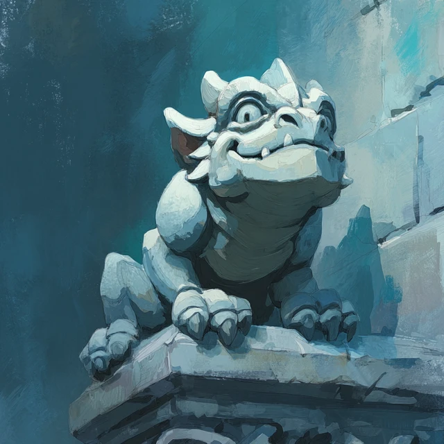 Dungeons and Dragons Gargoyle Art