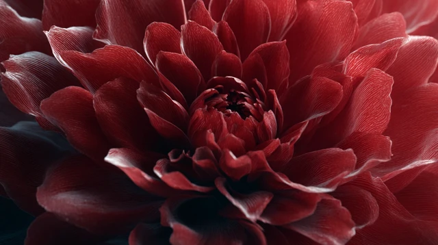 Red Flower Macro Photography